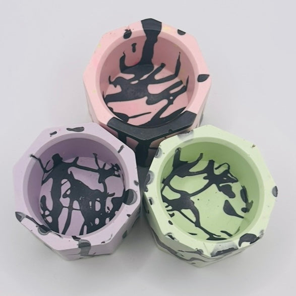 Tea light set - Graffiti - Pastel