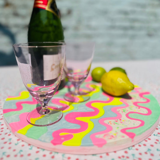 Mega Tray - Pinkwave