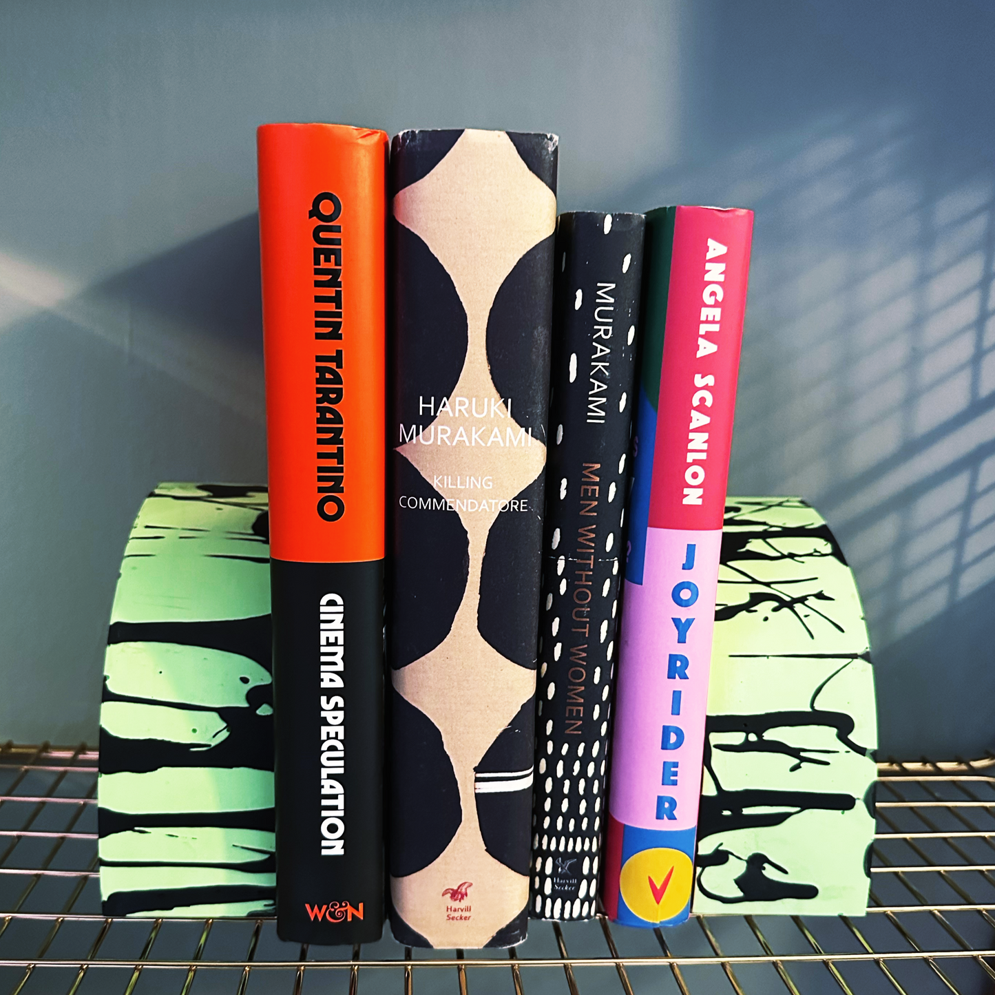 Book Ends - Graffiti - Black & Green