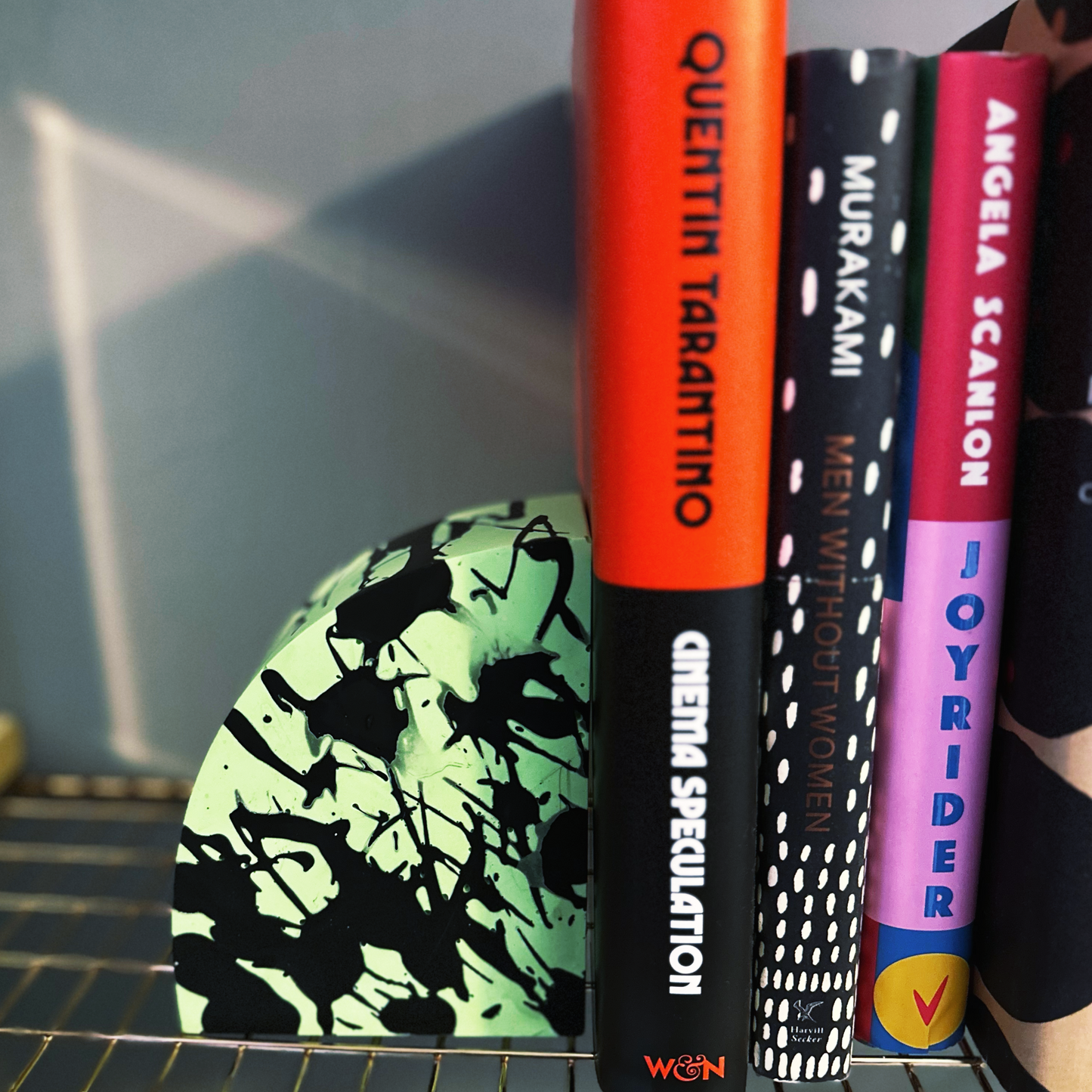 Book Ends - Graffiti - Black & Green