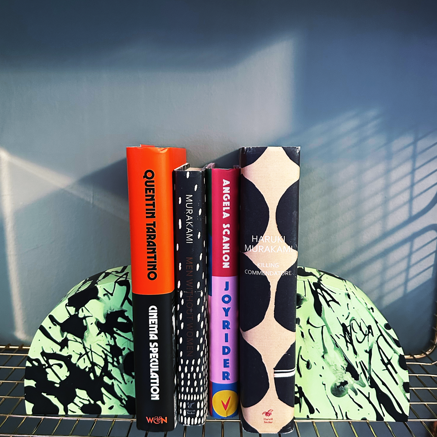 Book Ends - Graffiti - Black & Green