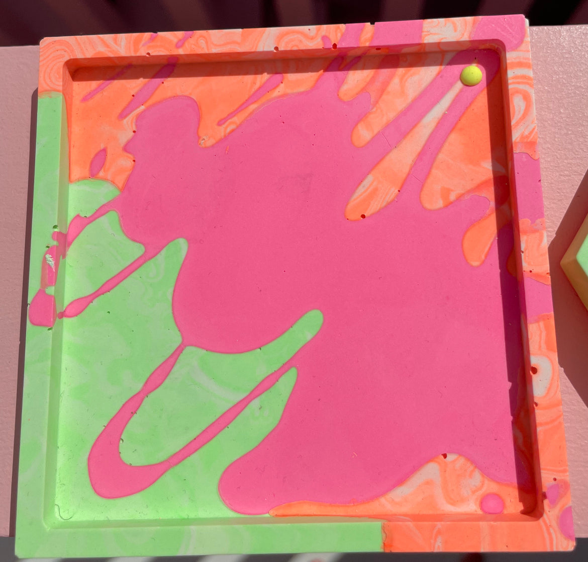 Coaster - Hex/Square (2 pieces) - Graffiti 12