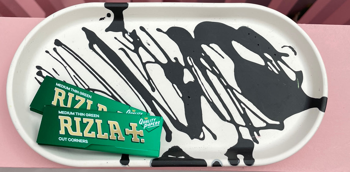 Tray - Oval - Graffiti 2