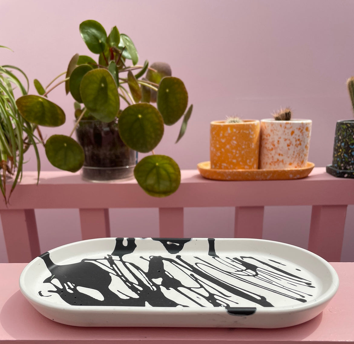 Tray - Oval - Graffiti 2