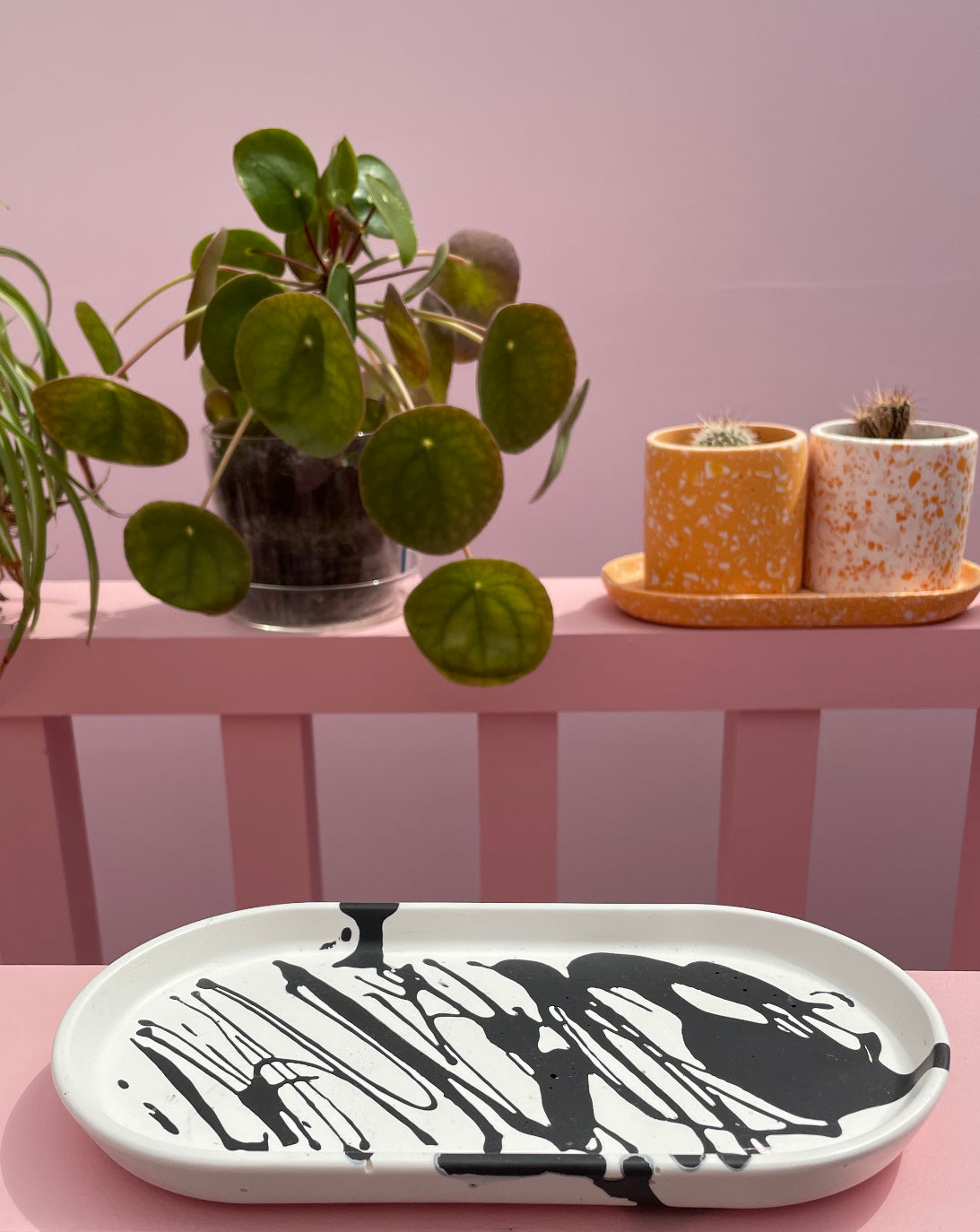 Tray - Oval - Graffiti 2