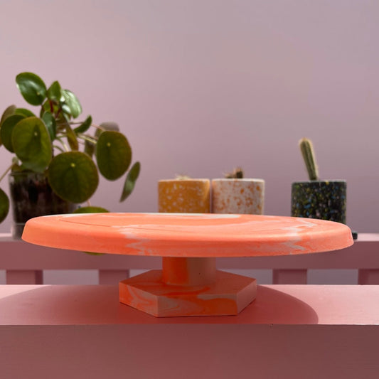 Cake Plate - Large - Neon 2