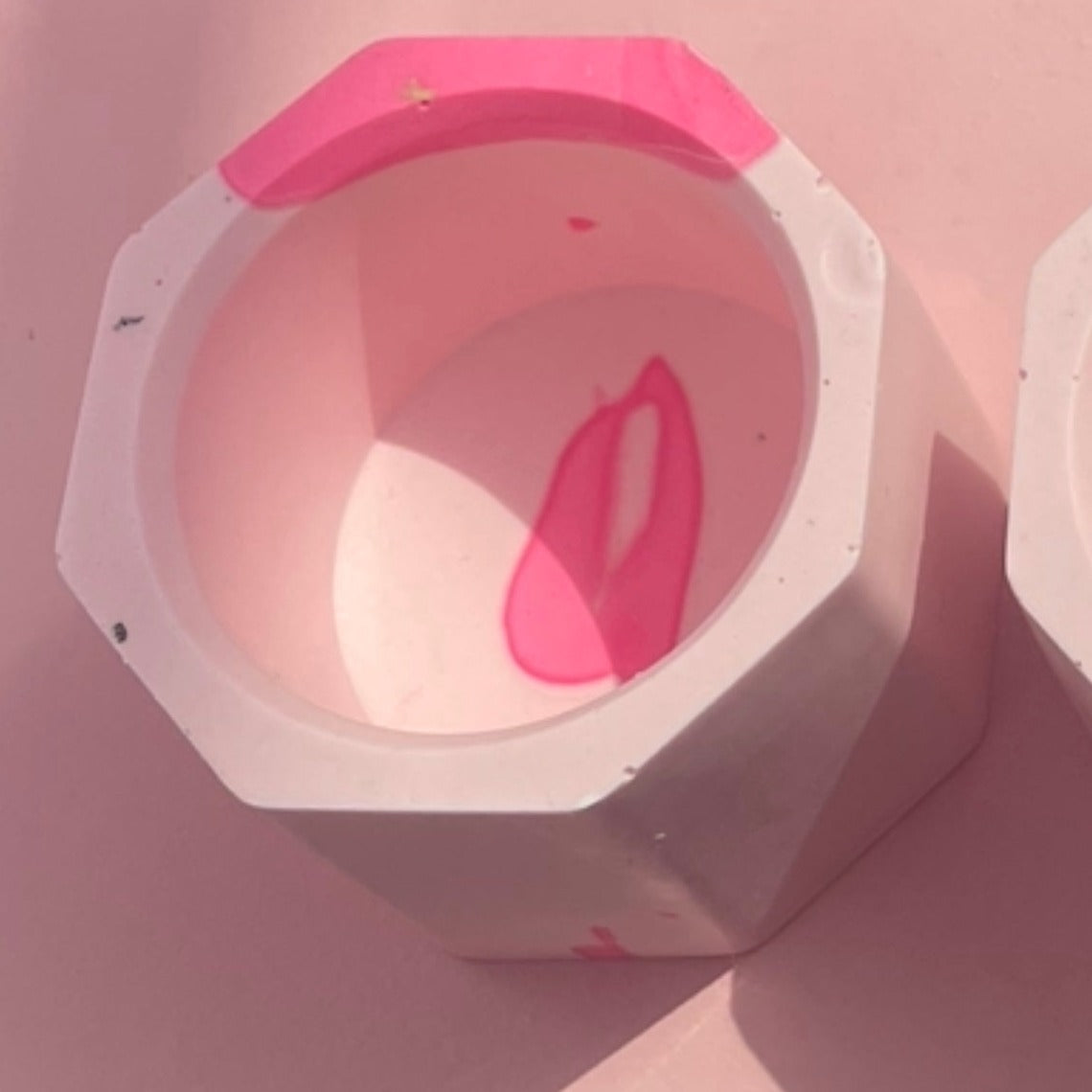 Tea light set - Graffiti - Pink