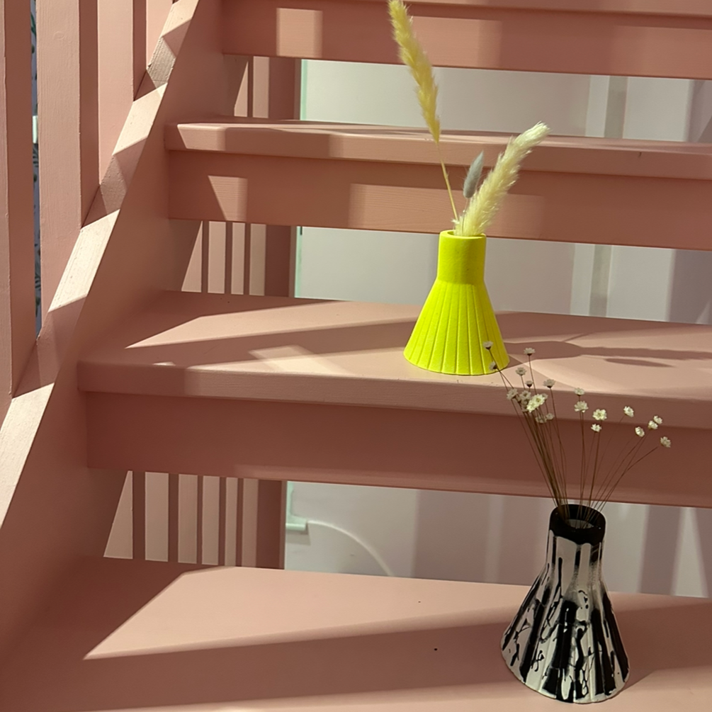 Vase - Neon - Yellow