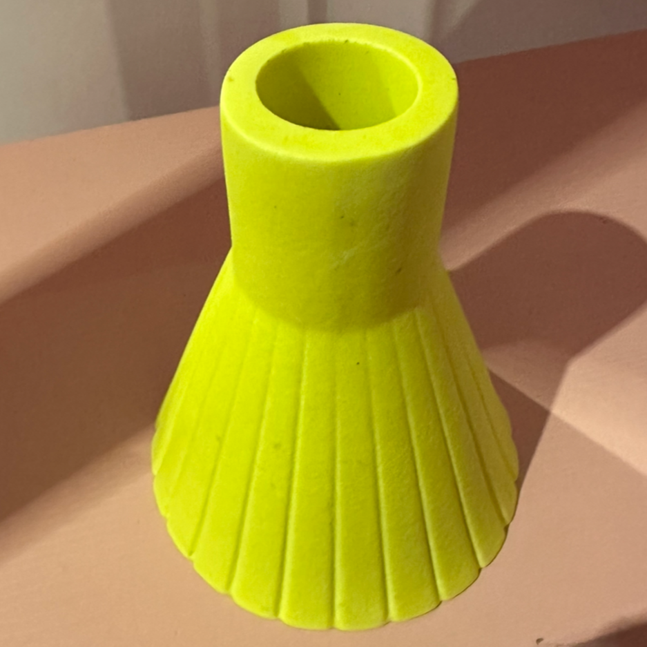 Vase - Neon - Yellow