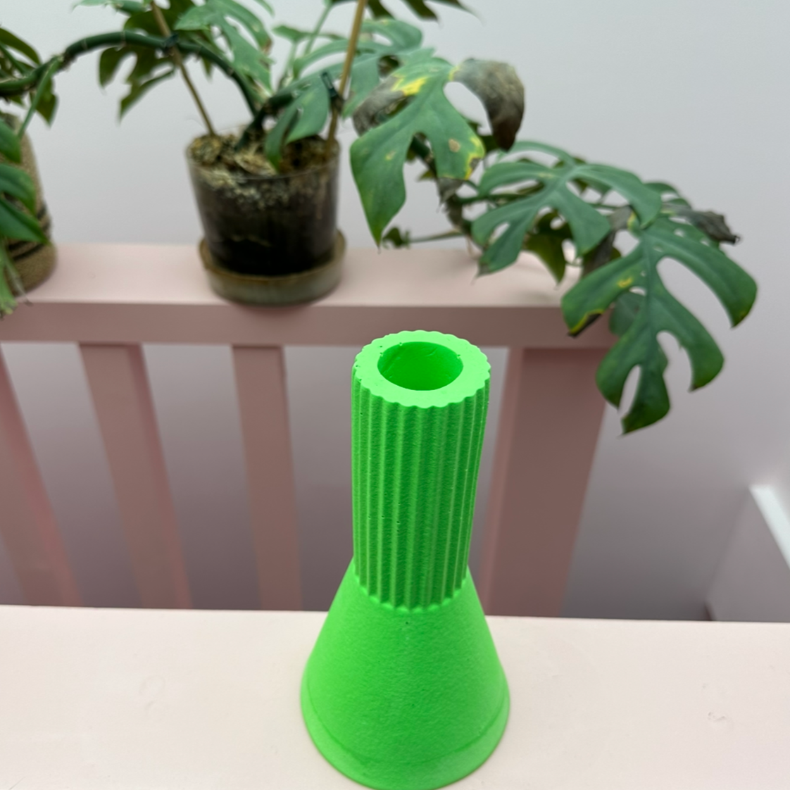 Vase - Tall - Neon - Green