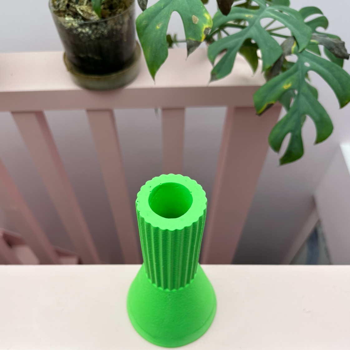 Vase - Tall - Neon - Green