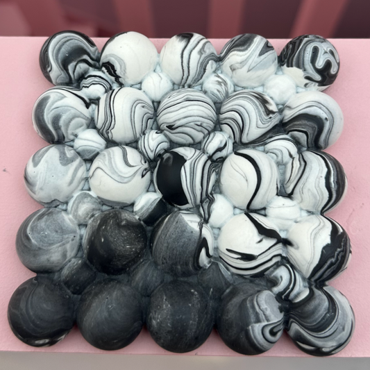 Tray - Bobble - Graffiti - Black & White