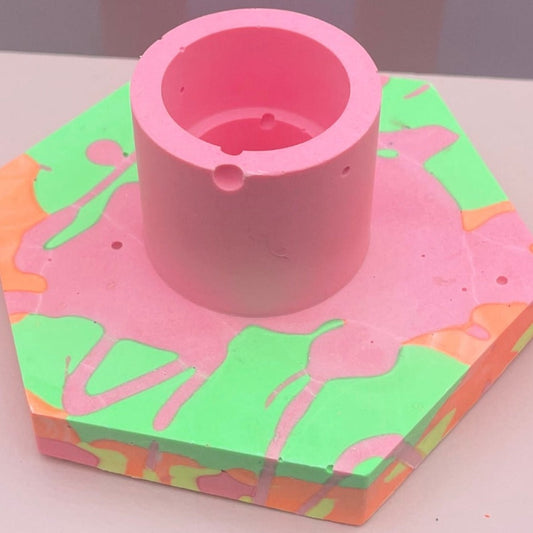 Candle holder - Neon - Mix