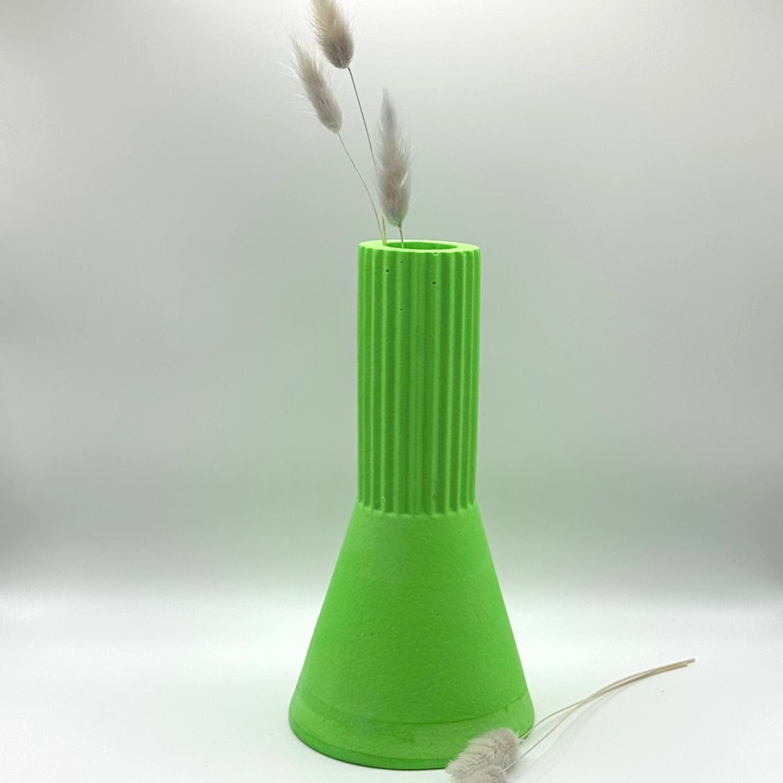 Vase - Tall - Neon - Green