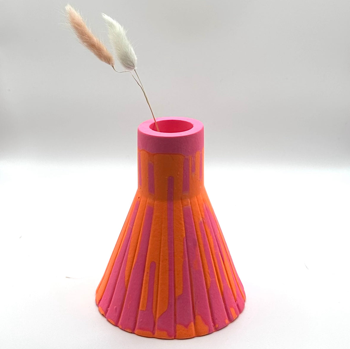 Vase - Graffiti - Pink & Orange