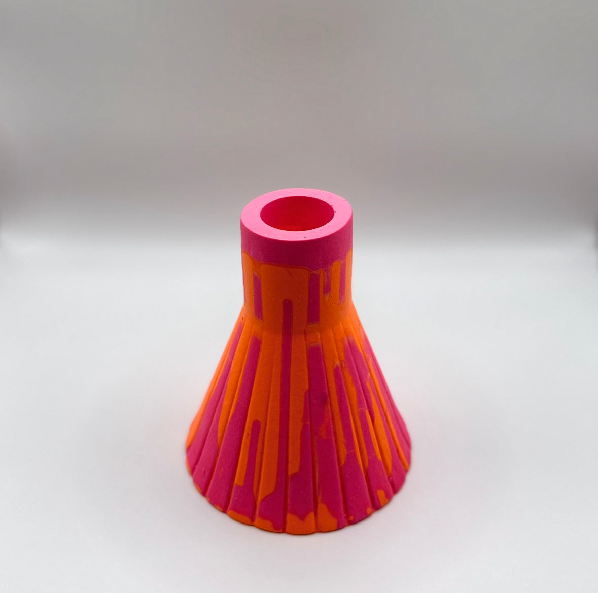 Vase - Graffiti - Pink & Orange