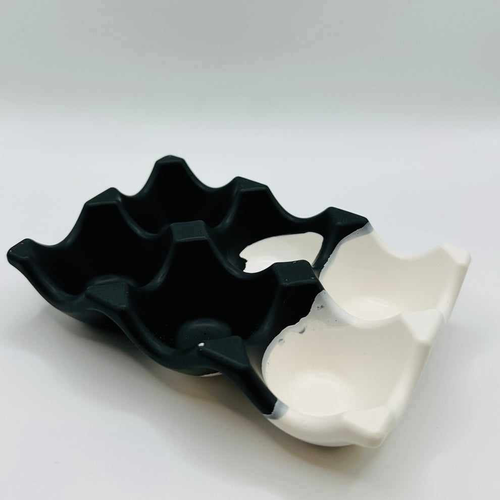 Egg Tray - Black & White