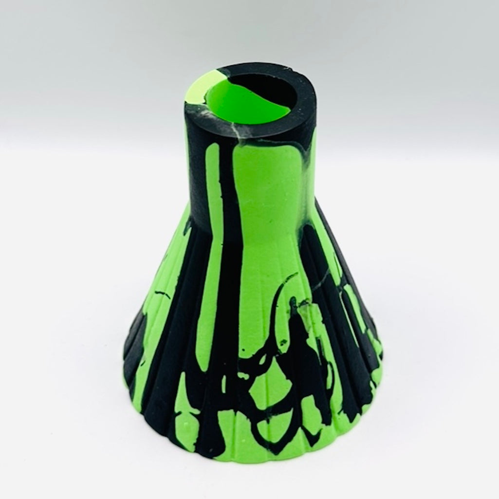 Vase - Graffiti - Black & Green