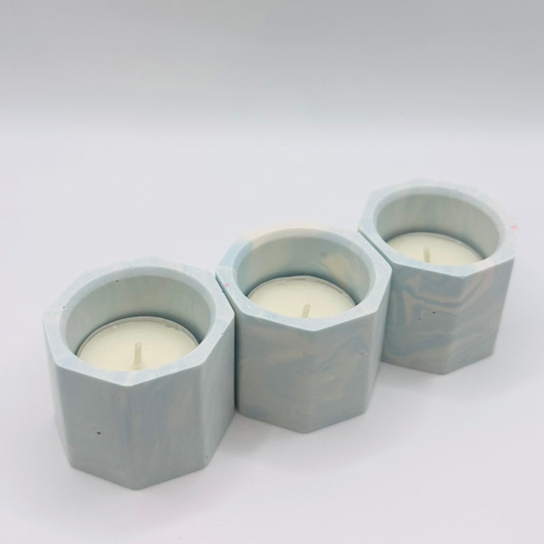 Tea light set - Sky