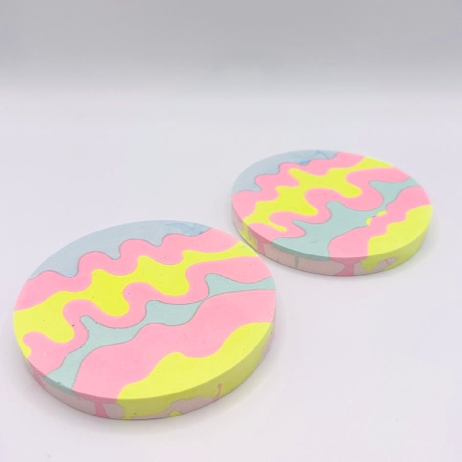 Mini Trays - Pinkwave