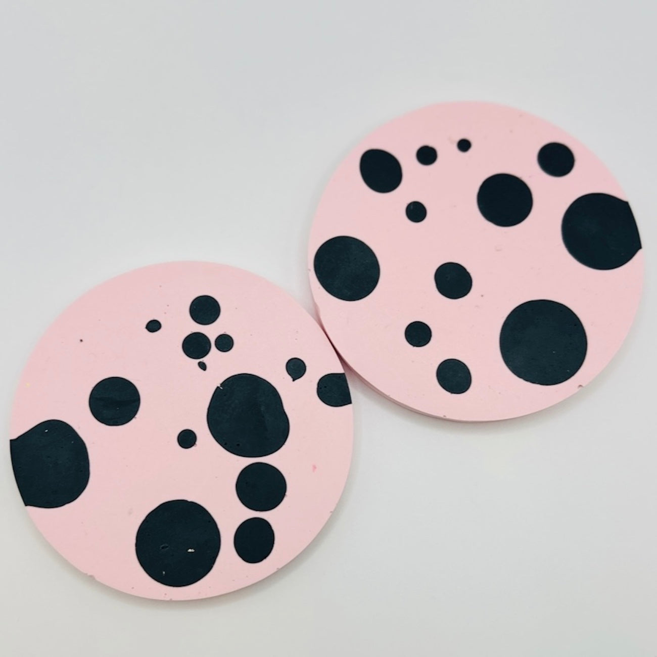 Mini Trays - Pink Dots