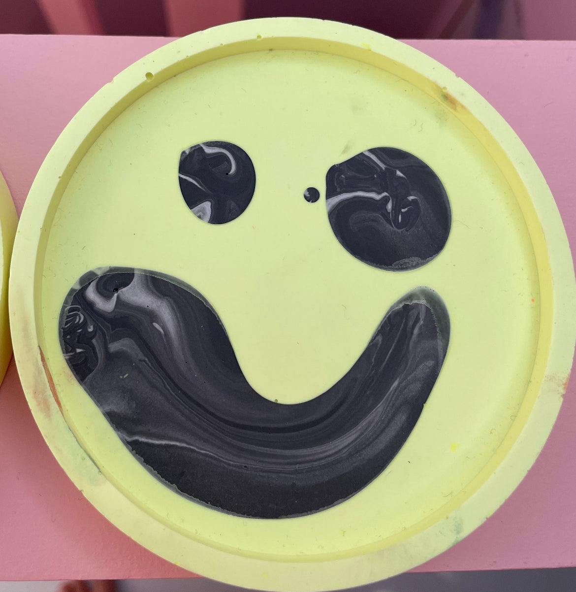 Coaster - Round (2 pieces) - Smiley 24