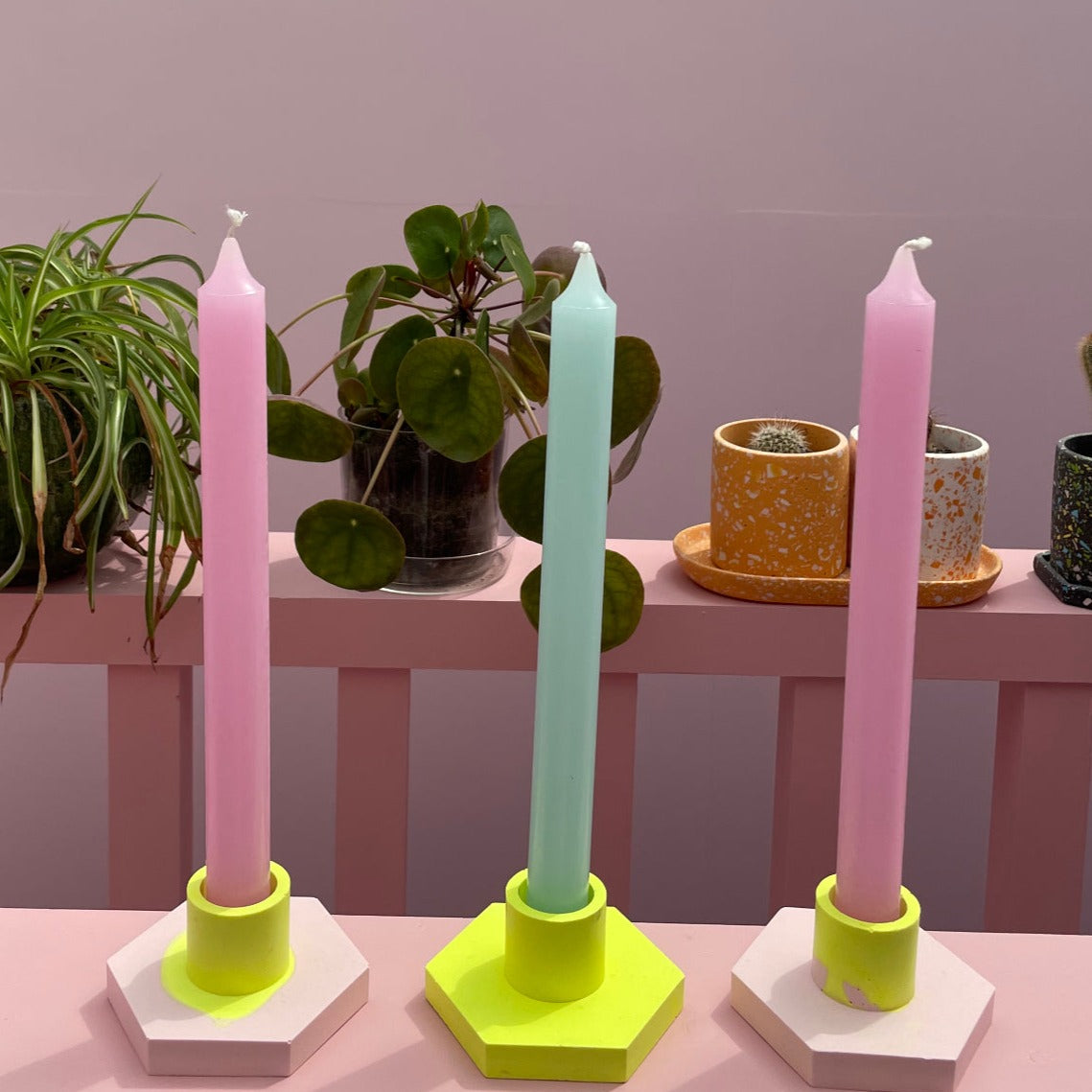 Candle holder - Neon 7
