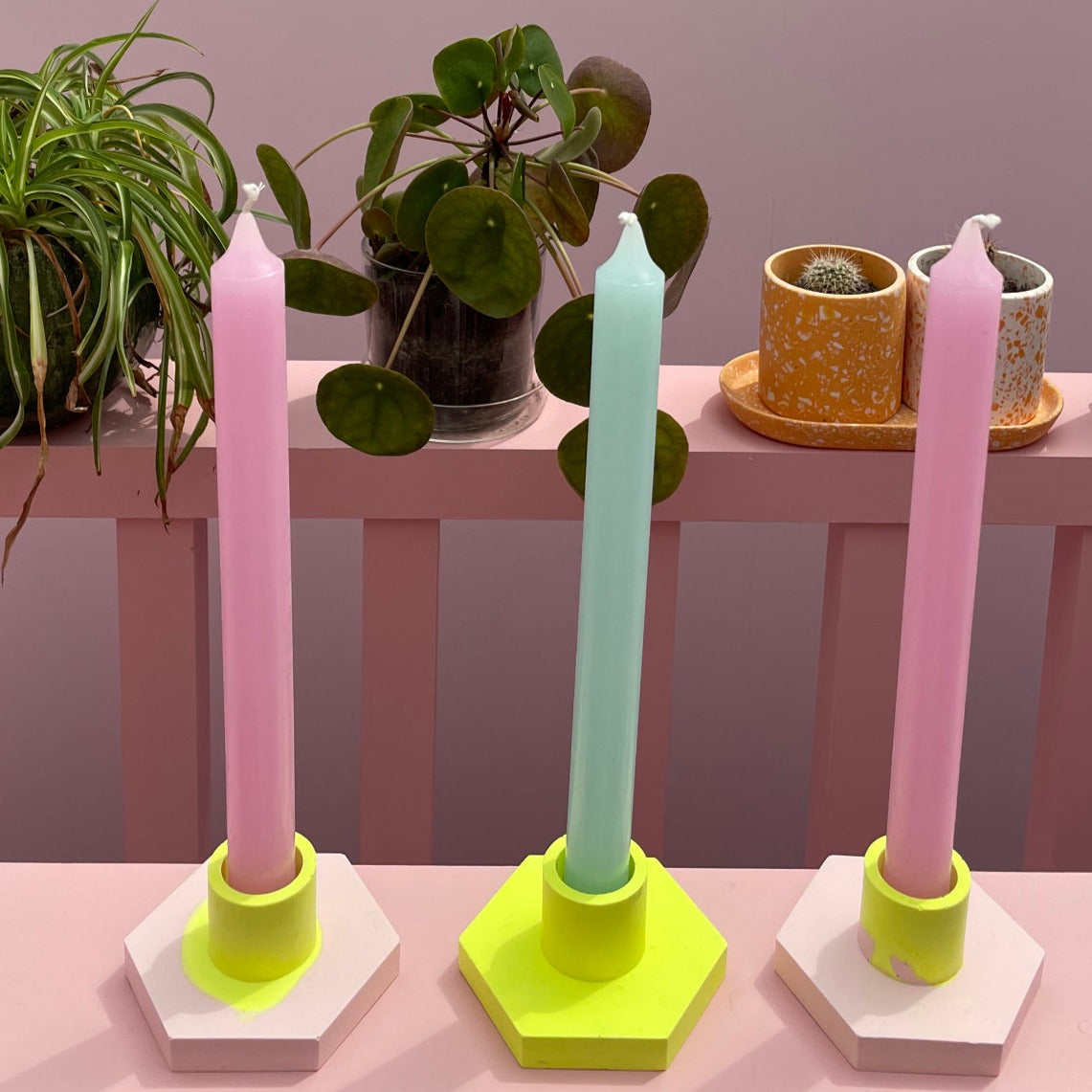 Candle holder - Neon 7