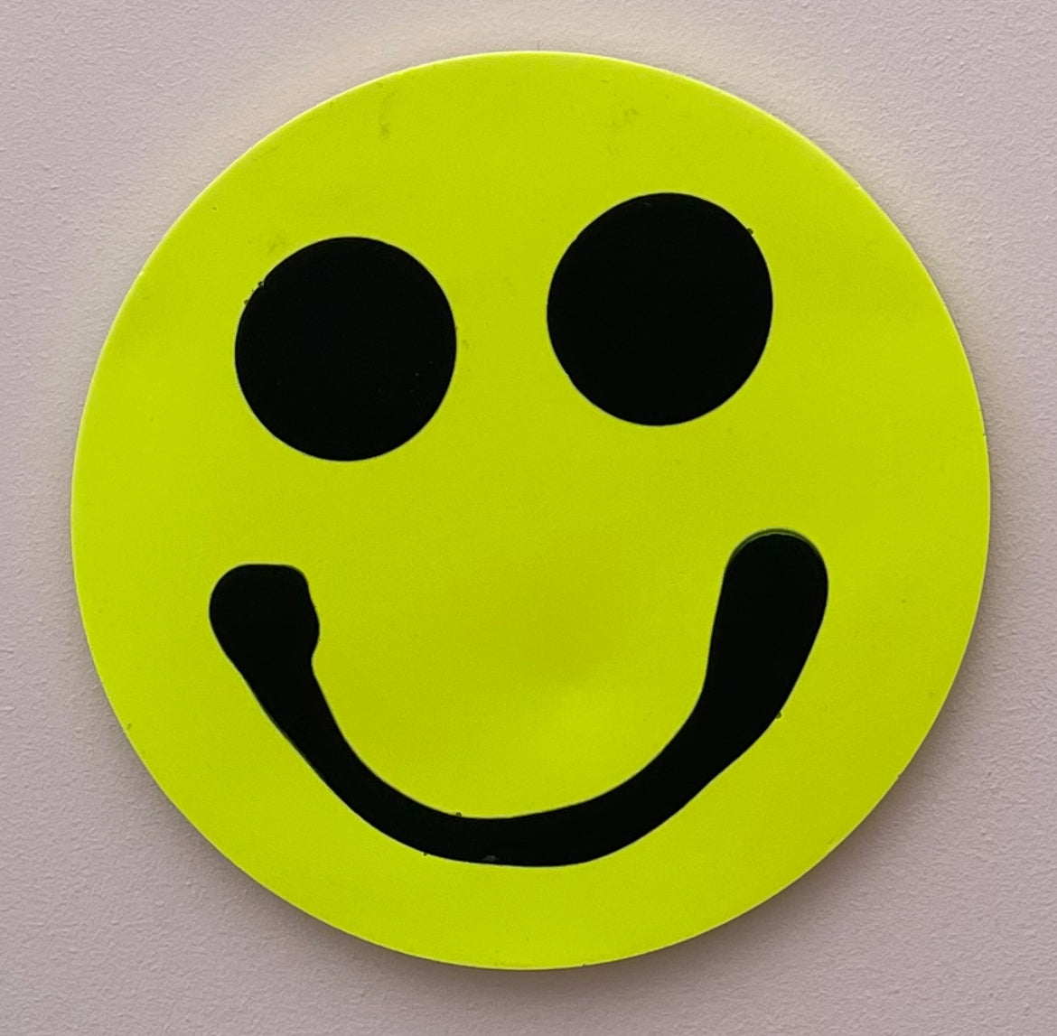 Smiley Wall Hanging - Neon - Yellow