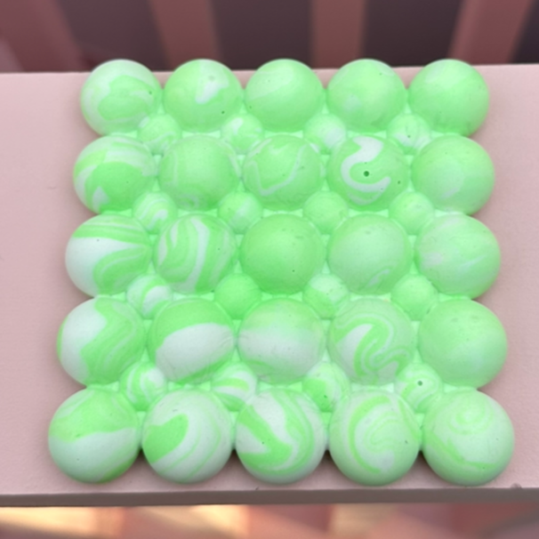 Tray - Bobble - Graffiti - Green & White