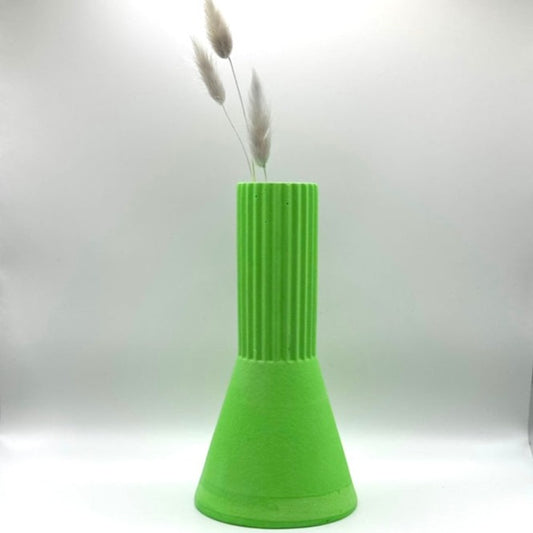 Vase - Tall - Neon - Green