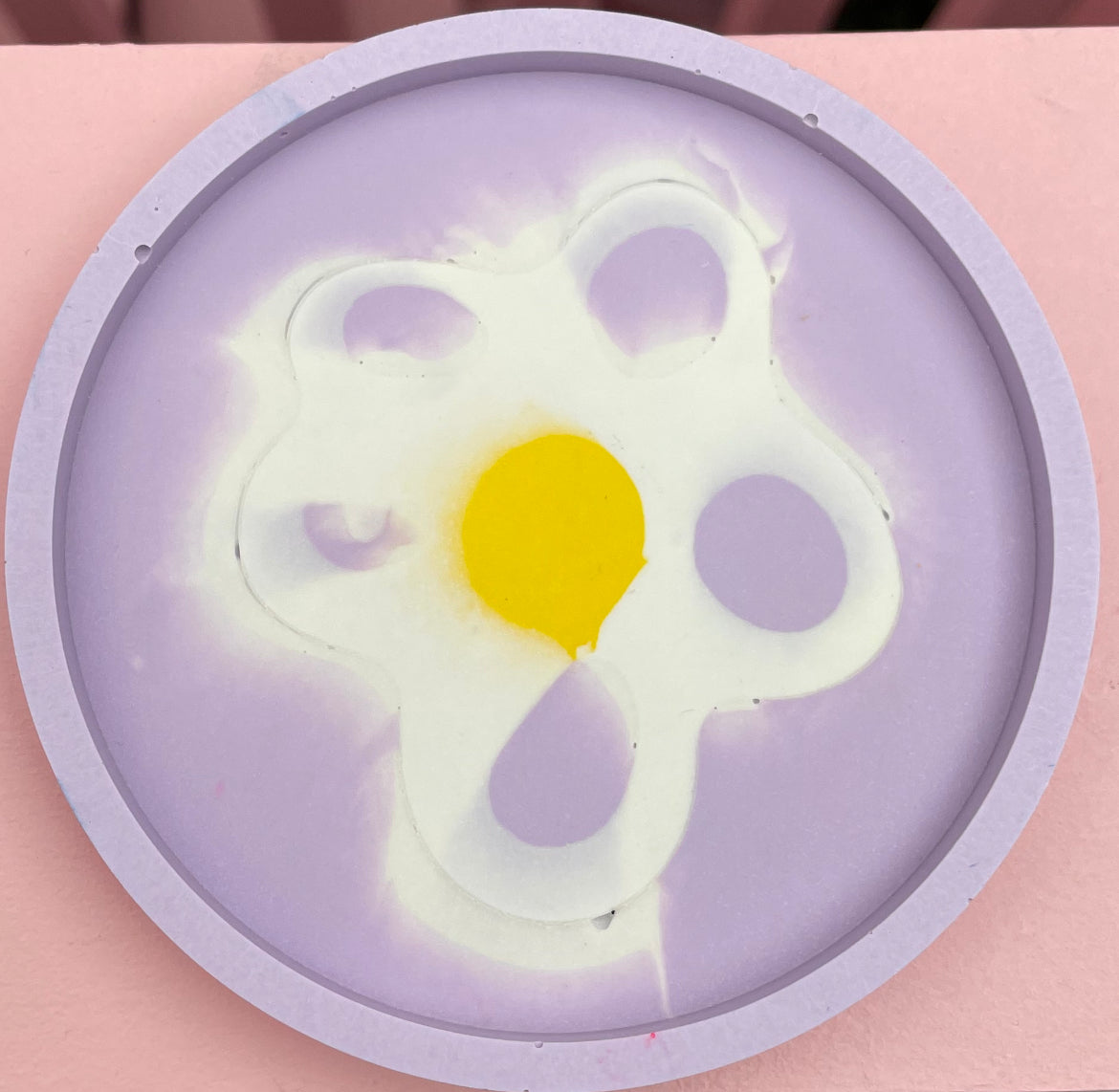 Coaster - Round (2 pieces) - Flower Power 6